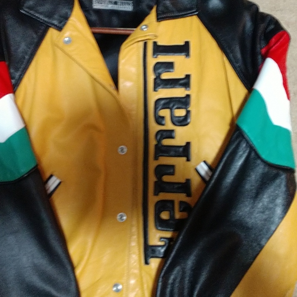 Men's leather jacket